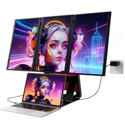 Extensor de pantalla triple, modelo Z4 Pro para laptops de 14" A 17" pulgadas